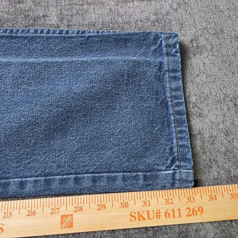 Wrangler Cowboy Cut Jeans Mens 34x34 (33x33) Medium Wash Straight Rodeo Western
